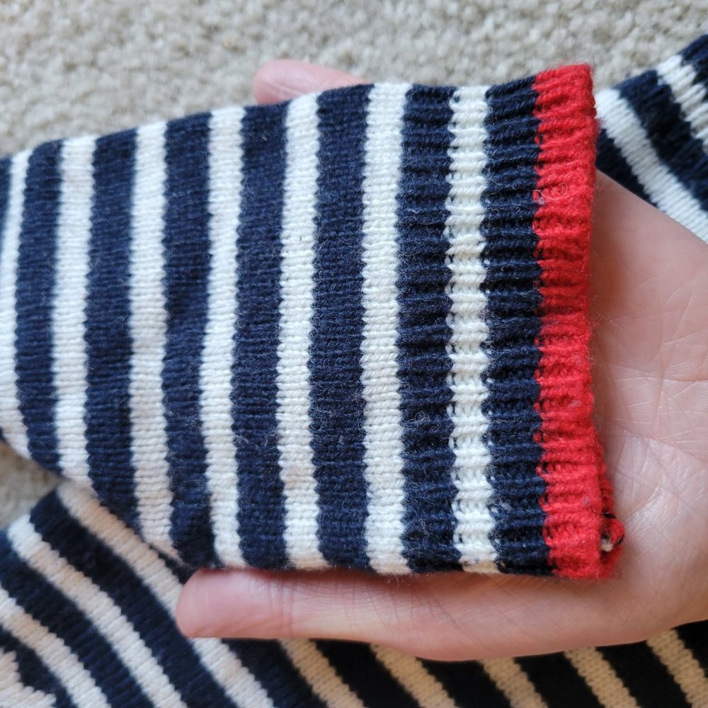 J. Crew Factory wool-blend fair isle sweater size XS - Picture 6 of 10